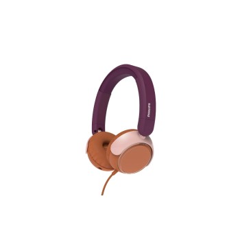 Philips TAK2000MP/00 On-Ear Kinderkopfhörer, Magenta-Violett, cable, 85db Begrenzung
