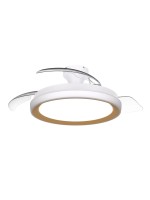 Philips Ventilateur de plafond LED Bliss 35W, or