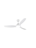 Philips Ventilateur de plafond LED Olas 35W, blanc