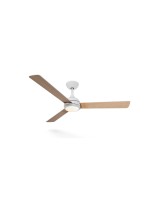 Philips Ventilateur de plafond LED Civx 24W, blanc / marron clair