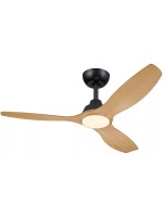 Philips Olas avec LED Noir aspect bois 132 cm