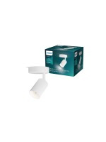 Philips Wyatt Aufbauspot 1er, ohne Leuchtmittel GU10, weiss