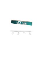Philips Wyatt Aufbauspot 4er, ohne Leuchtmittel GU10, weiss