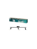 Philips Spot de montage Horen, 3 poutres sans ampoule GU10, noir