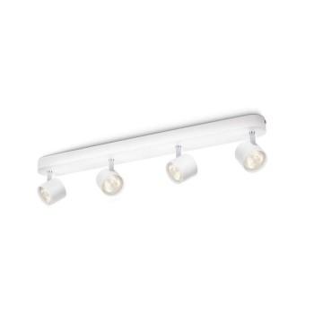 Philips MyLiving LED-Spot 56244/31/16, white, LED 4x4W, 2700K, 15000h, IP20