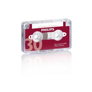 Philips Mini Kassette 005, Schachtel with 10 Kassetten à 30 min Philips Mini Kassette 005, Schachtel with 10 Kassetten à 30 min