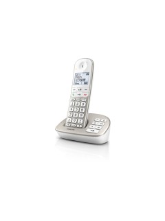 Philips XL4951S Silver, Grosstasten Telefon, with Anrufbeantworter
