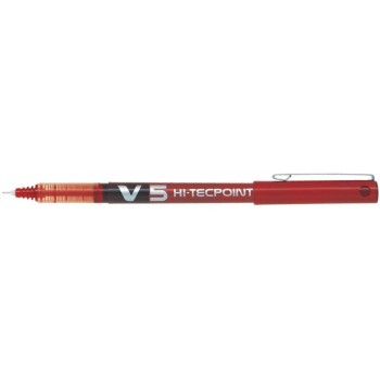 Pilot Stylo à bille roulante FriXion Hi-Tecpoint V5 0.3 mm, Rouge Pilot Stylo à bille roulante FriXion Hi-Tecpoint V5 0.3 mm, Rouge