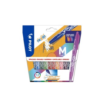 Pilot FriXion Roller 12er-Set, Ohne Rückstand löschbarer Tintenroller Pilot FriXion Roller 12er-Set, Ohne Rückstand löschbarer Tintenroller