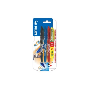 Pilot Rollerball FriXion Ball, x3 + Light x1 gratis, mehrfarbig Pilot Rollerball FriXion Ball, x3 + Light x1 gratis, mehrfarbig