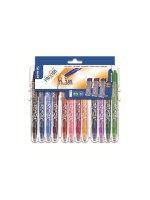 Pilot Rollerball FriXion Ball Set2Go x12, Ohne Rückstand löschbarer Tintenroller