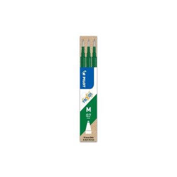 Pilot FriXion Roller Ersatzpatrone vert, 3er Pack Pilot FriXion Roller Ersatzpatrone vert, 3er Pack
