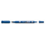 Pilot Twin Marker Slim blue, 2 Spitzen, extra fein + fein