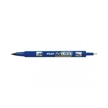 Pilot Twin Marker Slim blue, 2 Spitzen, extra fein + fein Pilot Twin Marker Slim blue, 2 Spitzen, extra fein + fein