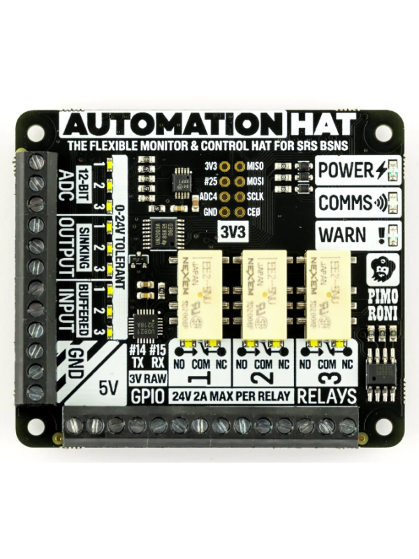 Raspberry Relay and digital input/output extension card, AD converter