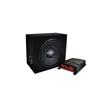 Pioneer Set with Subwoofer, Endstufe, cable, 1400W Pioneer Set with Subwoofer, Endstufe, cable, 1400W