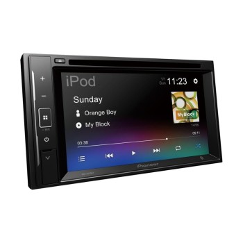 Pioneer 2DIN-Mediacenter mit DVD, 6,2 Touchpanel, UKW/MW, Bluetooth