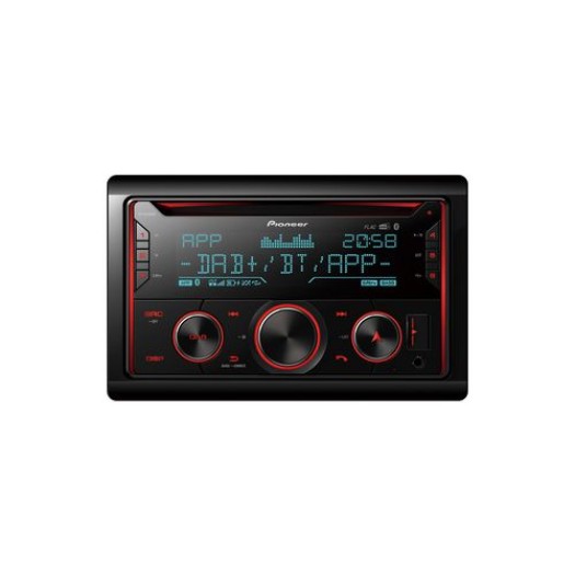2-Din Einbauradio with DAB+ / CD Laufwerk, Smart Sync iPhone + Android
