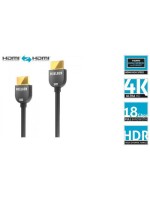 Pixelgen, HDMI 4K 18Gbps Kabel, 0.3 Meter, HDMI Kabel - THX zertifiziert - 0,30m