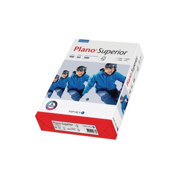 Plano Papier pour photocopie Superior A4, Extra-blanc, 100 g/m², 500 Feuille Plano Papier pour photocopie Superior A4, Extra-blanc, 100 g/m², 500 Feuille