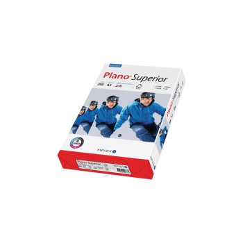Plano Papier pour photocopie Superior A3, Extra-blanc, 160 g/m², 250 Feuille Plano Papier pour photocopie Superior A3, Extra-blanc, 160 g/m², 250 Feuille