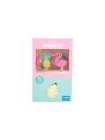 PME Cupcake Set - Tropical, Für Cupcake und Muffin - 24 Stk