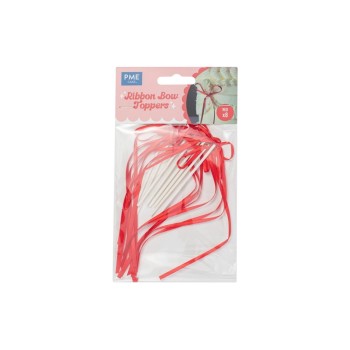 PME Décoration pour boucle 8 Pièce/s, Rouge