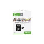 PNY Carte microSDHC Performance Plus 32 GB