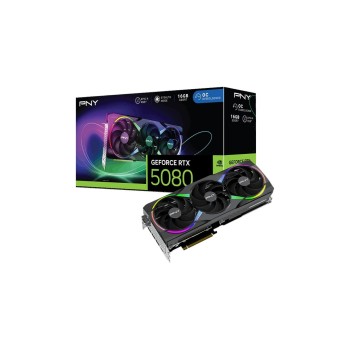 PNY ARGB OC TF RTX5080 16GB, GDDR7, GeForce RTX5080, 3x DP, 1x HDMI PNY ARGB OC TF RTX5080 16GB, GDDR7, GeForce RTX5080, 3x DP, 1x HDMI