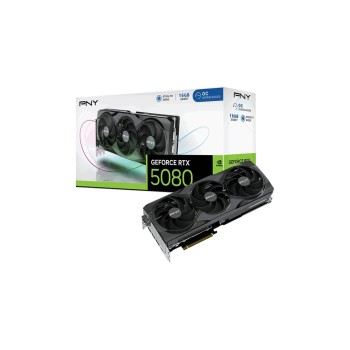 PNY OC TF RTX5080 16GB, GDDR7, GeForce RTX5080, 3x DP, 1x HDMI PNY OC TF RTX5080 16GB, GDDR7, GeForce RTX5080, 3x DP, 1x HDMI