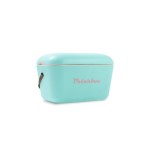 Polarbox Kühlbox Retro Cooler 20L, Inhalt: 20 Liter, Cyan