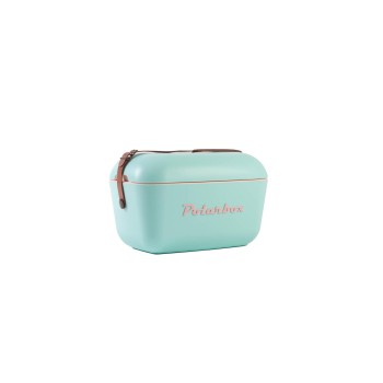 Polarbox Kühlbox Retro Cooler 12L, Inhalt: 12 Liter, Farbe: Cyan