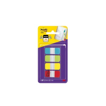 3M Post-it Index 676-ALYR, 4 x 10 Streifen à  16 x 38 mm 3M Post-it Index 676-ALYR, 4 x 10 Streifen à  16 x 38 mm