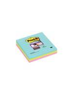 3M Post-it Super Sticky Grossformate, Miami 3 Blöcke à 70 Blatt , 101 x 101 mm