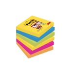 3M Post-it Super Sticky Rio, 6 Blöcke à 90 Blatt , 76 x 76 mm