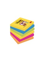 3M Post-it Super Sticky Rio, 6 Blöcke à 90 Blatt , 76 x 76 mm