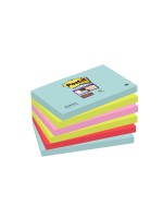 3M Post-it Super Sticky Miami, 6 Blöcke à 90 Blatt , 127 mm x 76 mm