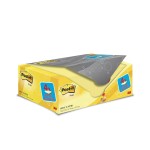 Post-it Fiche de bloc-notes Post-it 7.6 cm x 12.7 cm Gelb, 20 Blocke
