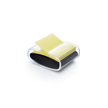3M Z-Notes Spender black /transparent, 76x76mm, with 1 Block yellow 3M Z-Notes Spender black /transparent, 76x76mm, with 1 Block yellow