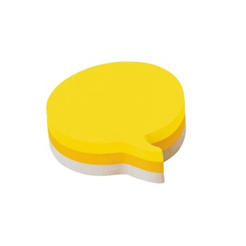 3M Post-it Sprechblase, Neon 3-farbig, 70 mm x 70 mm