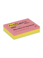 3M Post-it Super Sticky Big Notes, 203 mm x 153 mm, 3 Blöcke à 70 Blatt