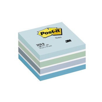 3M Post-it Würfel blue, 1 Block à 450 Blatt, 76x76mm