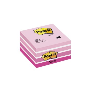 3M Post-it Würfel pink, 1 Block à 450 Blatt, 76x76mm