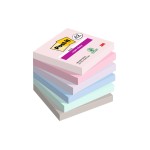 Post-it Fiche de bloc-notes Promotion Super Sticky 7.6 x 7.6 cm, 6 blocs