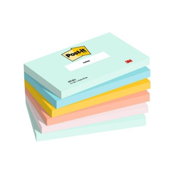 3M Post-it Super Sticky Notes, beachside, 6 Blöcke à 100 Blatt, 127 x 76  mm