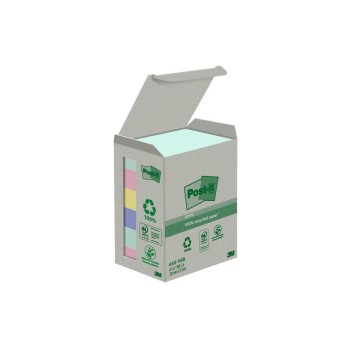 3M Post-it Recycling Notes, ver. Farben, 6 Blöcke à 100 Blatt, 38 x 51  mm