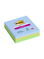 Post-it Haftnotizen Super Sticky liniert, 100 x 100 mm, 3 Blöcke à 70 Blatt
