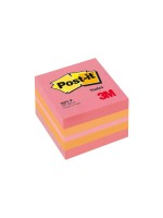 Post-it Fiche de bloc-notes Mini Cubes 5.1 x 5.1 cm, rose