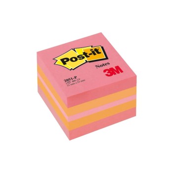 Post-it Haftnotizen Mini Cubes, 51 x 51 mm, pink fluo
