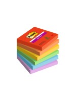 3M Post-it Super Sticky Playful Collection, 6 Blocks à 90 Blatt ,76x76mm